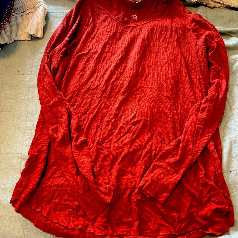 Aerie copper Henley Top
